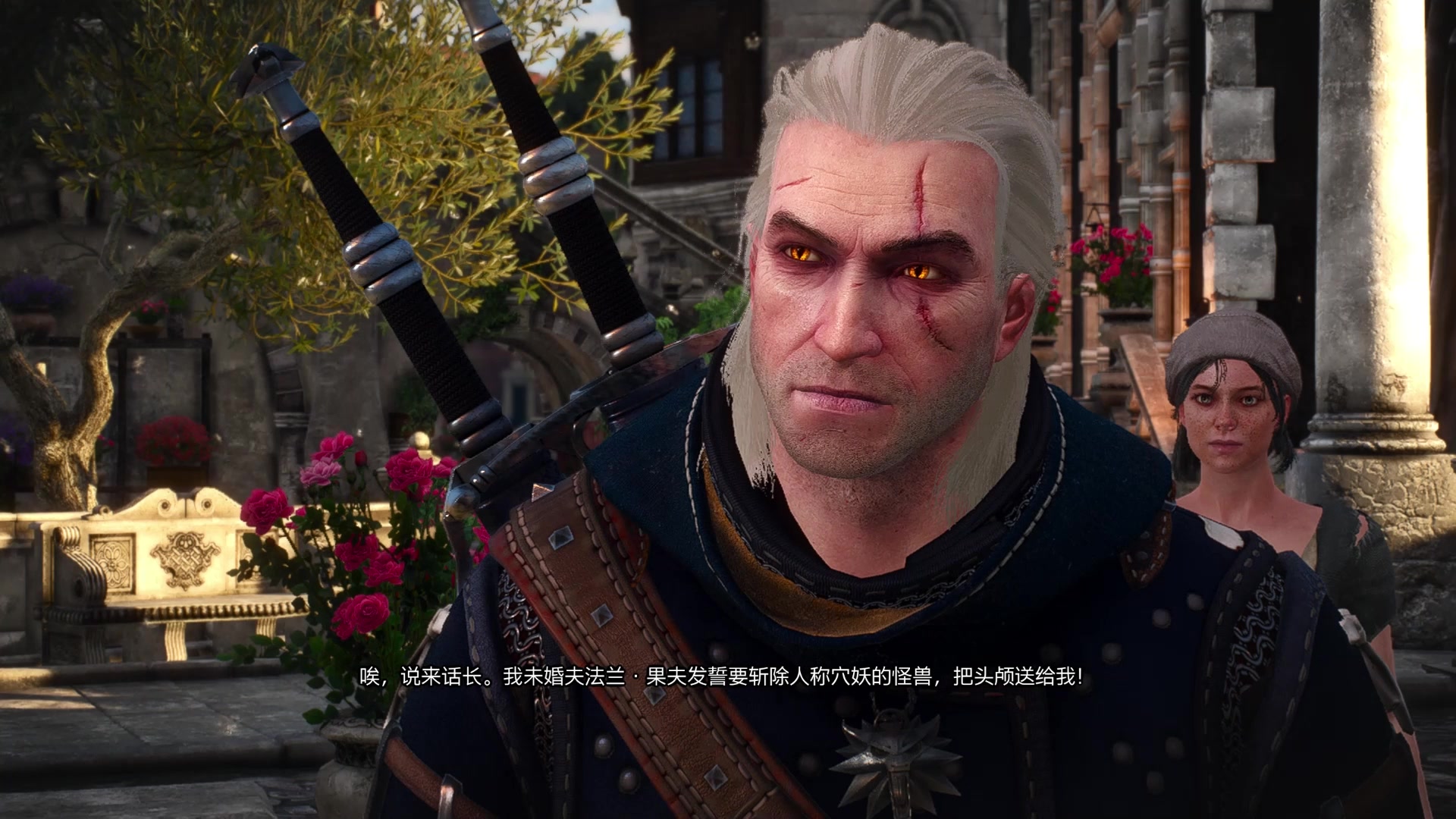 巫师3次世代版 血与酒:寻宝 湖女之剑