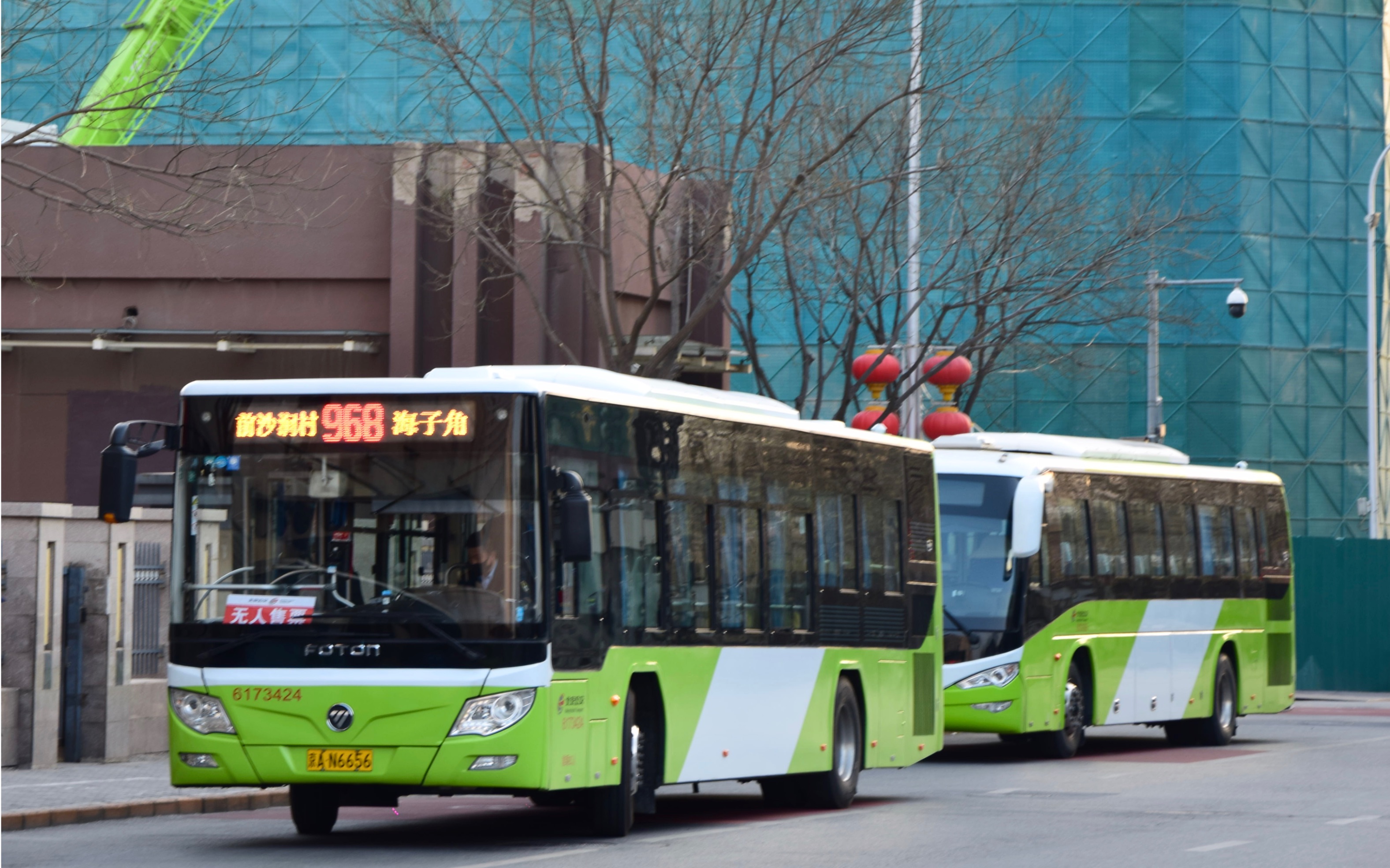 【公交pov-185】【新车手动鹰】北京公交968路原速(莲花池南路-海子角