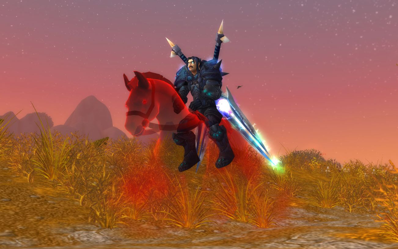 【魔兽坐骑】布兰契&符文鹿丨大姨马丨老马布兰契丨汗血宝马