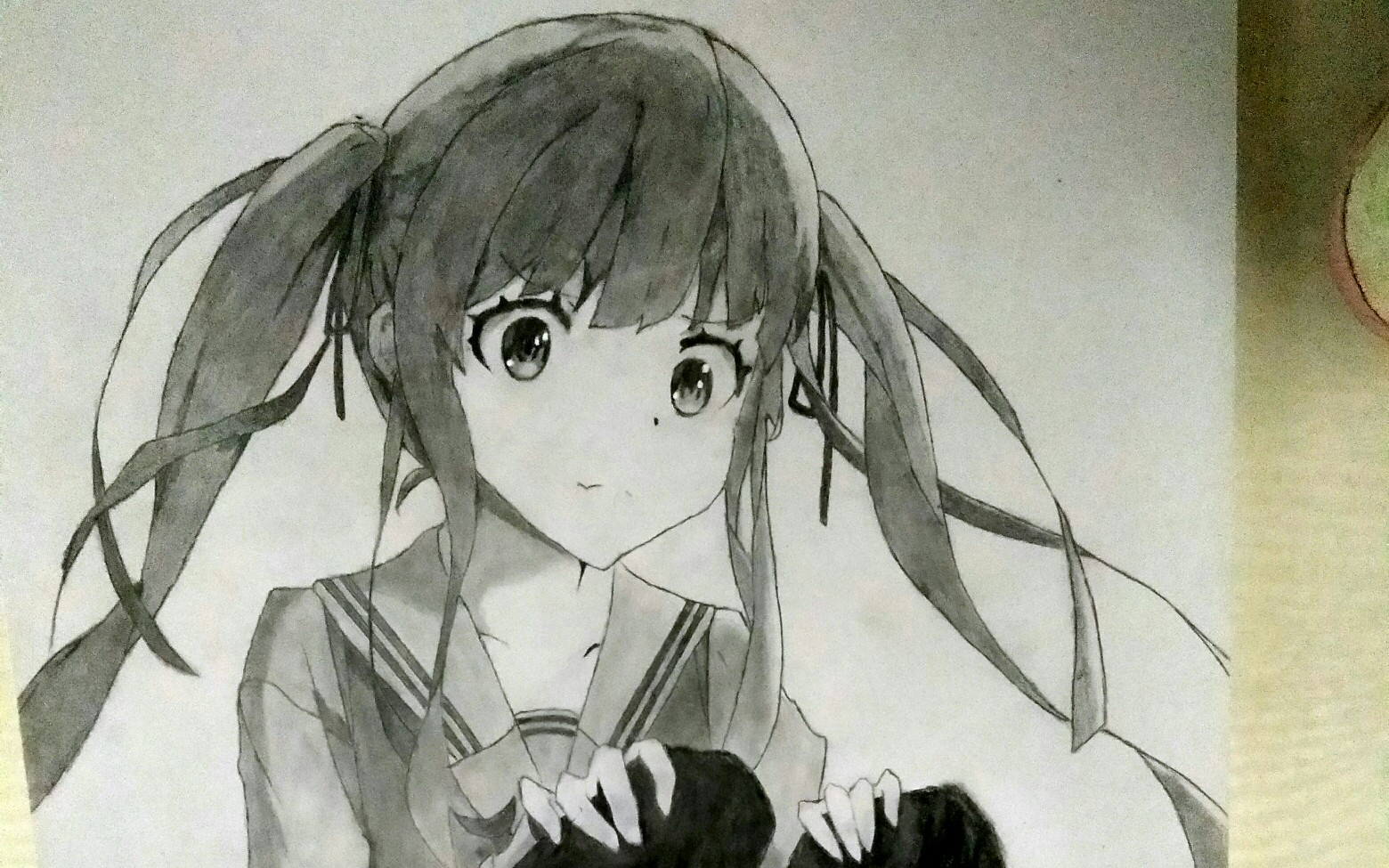 【铅笔手绘】路人女主的养成方法,画一只英梨梨