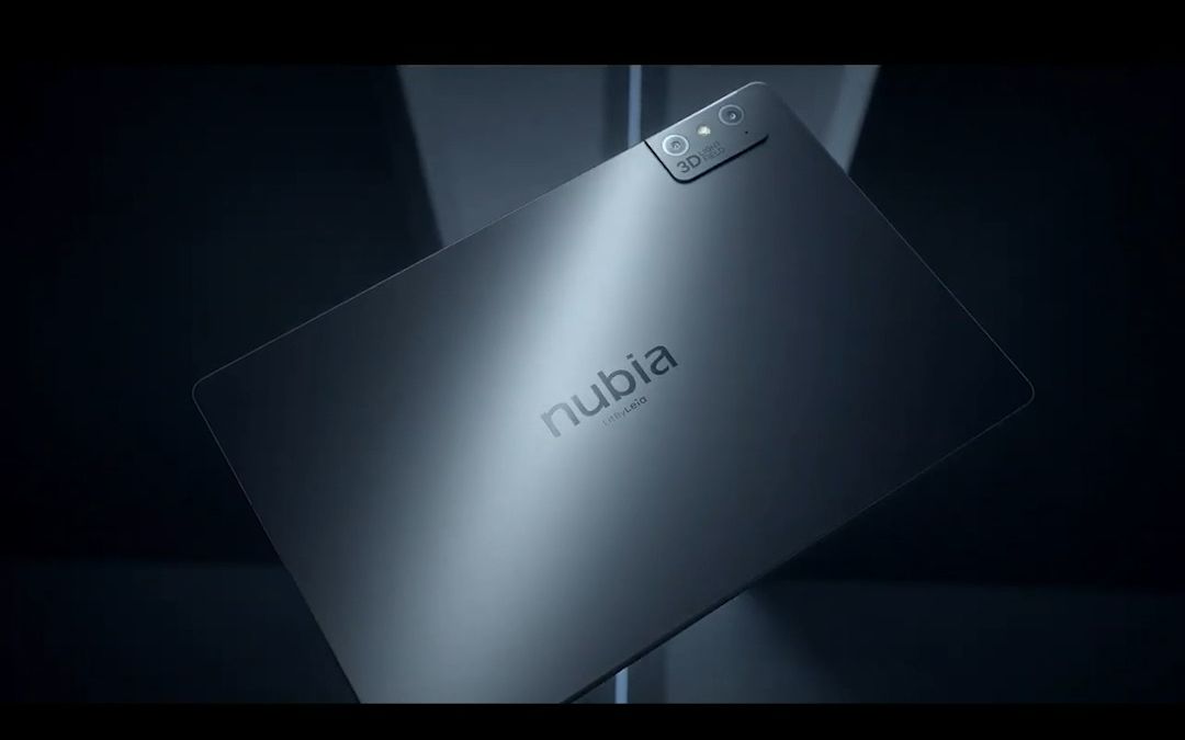 MWC 2023 中兴推出全球首款基于 AI 技术的裸眼 3D 平板:nubia Pad 3D哔哩哔哩bilibili