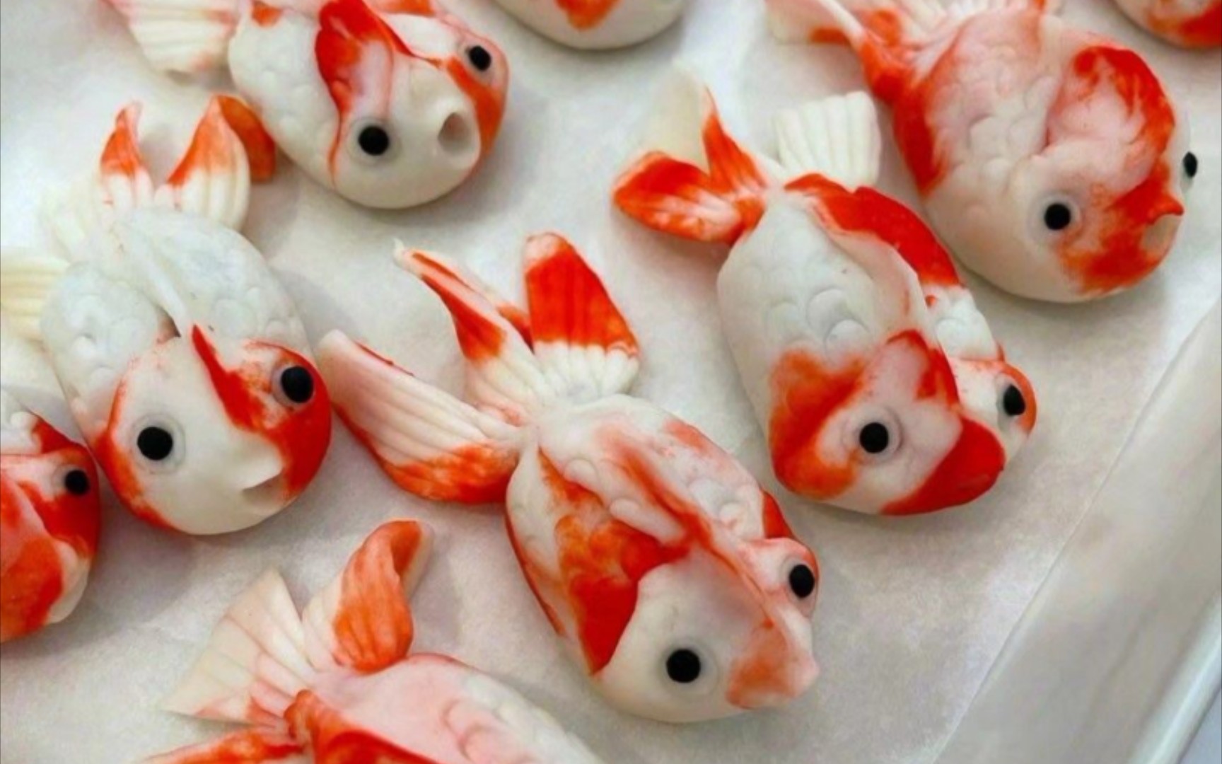 小金鱼水饺,那么美得小金鱼肯定没吃过吧_哔哩哔哩 (゜-゜)つロ 干杯