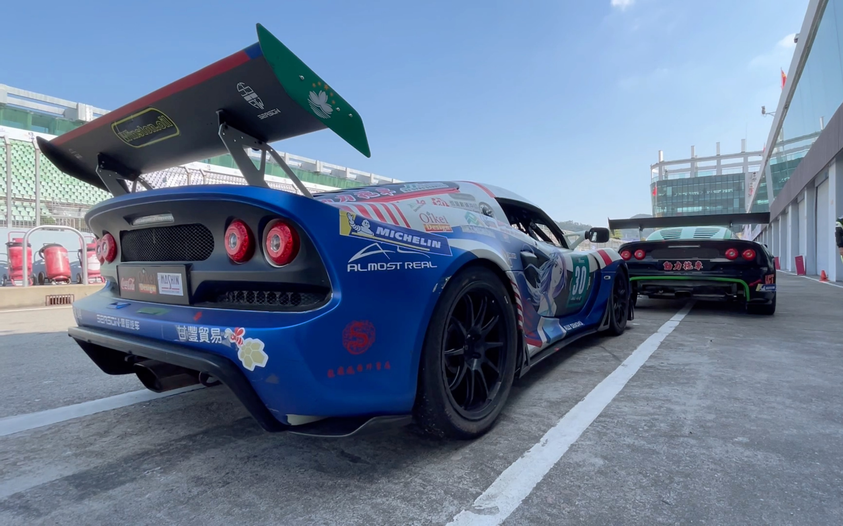 莲花路特斯exige gtc组别赛车静赏_哔哩哔哩_bilibili