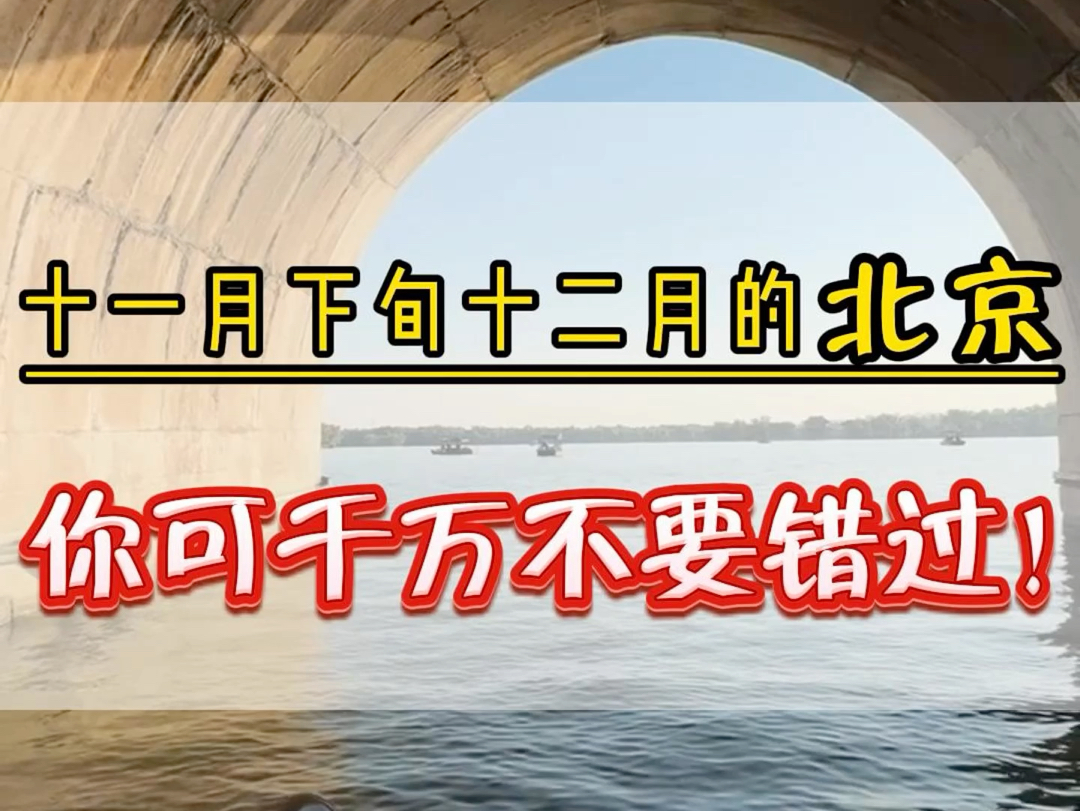 千万不要错过了12月份的北京.香山的红叶,天坛公园的银杏大道简直是美出了天际.#北京旅游攻略 #北京旅游 #北京哔哩哔哩bilibili