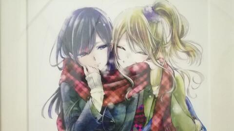 19AJ《Citrus》三郎太老师直签A3复制原画开箱。_哔哩哔哩_bilibili