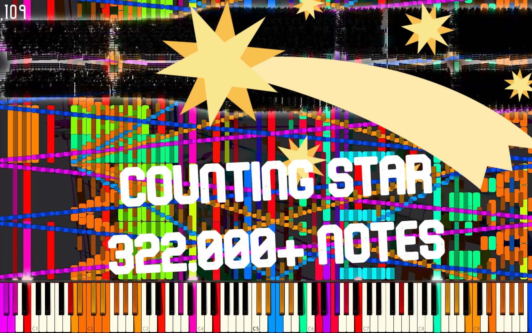 黑樂譜countingstar322000notesbyhdsq