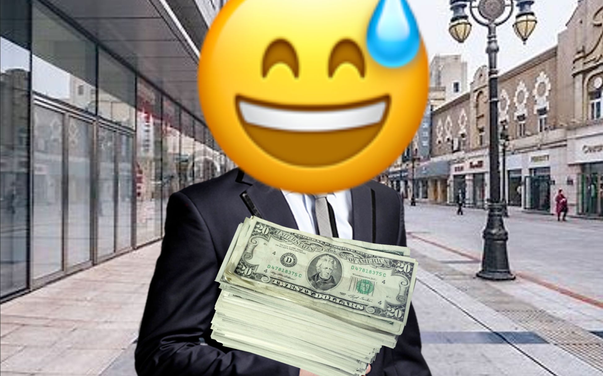 小伙捡到一沓钱,但日本没了