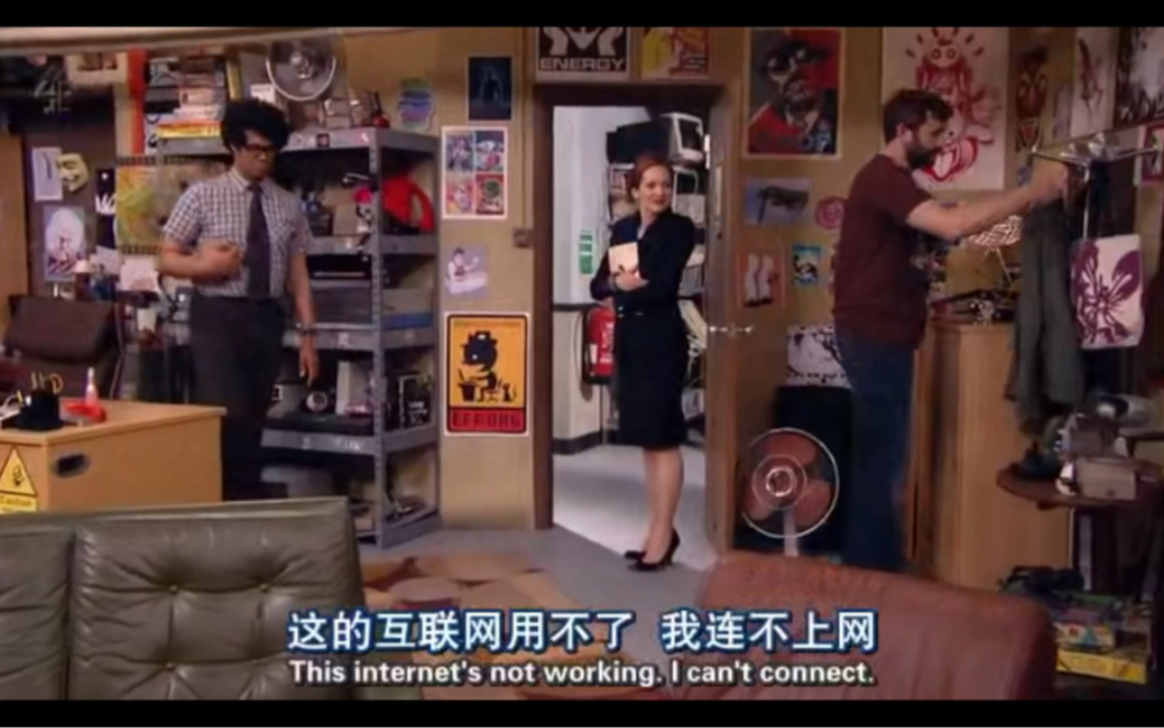 [图]【The IT Crowd】IT狂人名场面cut3