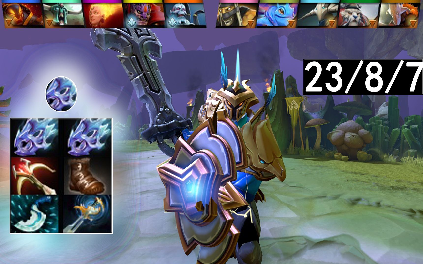 攻速还可以在快点 斯温 sven dota2