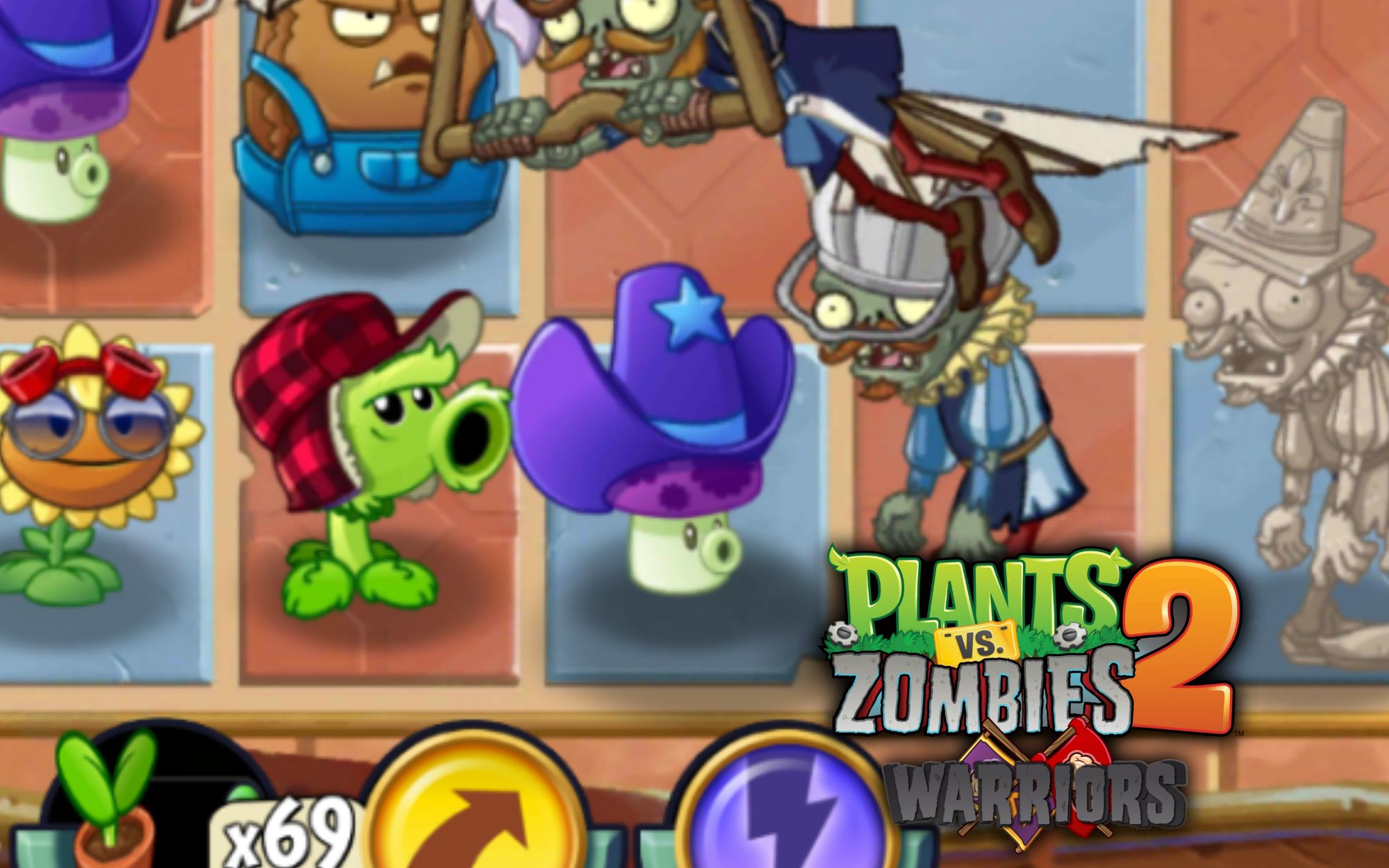 【华人】《pvz 2 : warriors》复兴时代僵尸&雕像测试