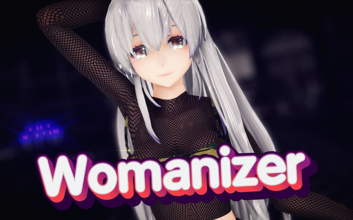 【MMD】Womanizer【Miku&Haku】【搬运】哔哩哔哩bilibili