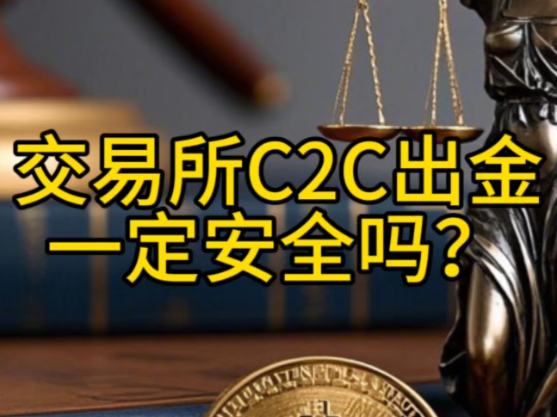 交易所C2C出金,一定安全吗?