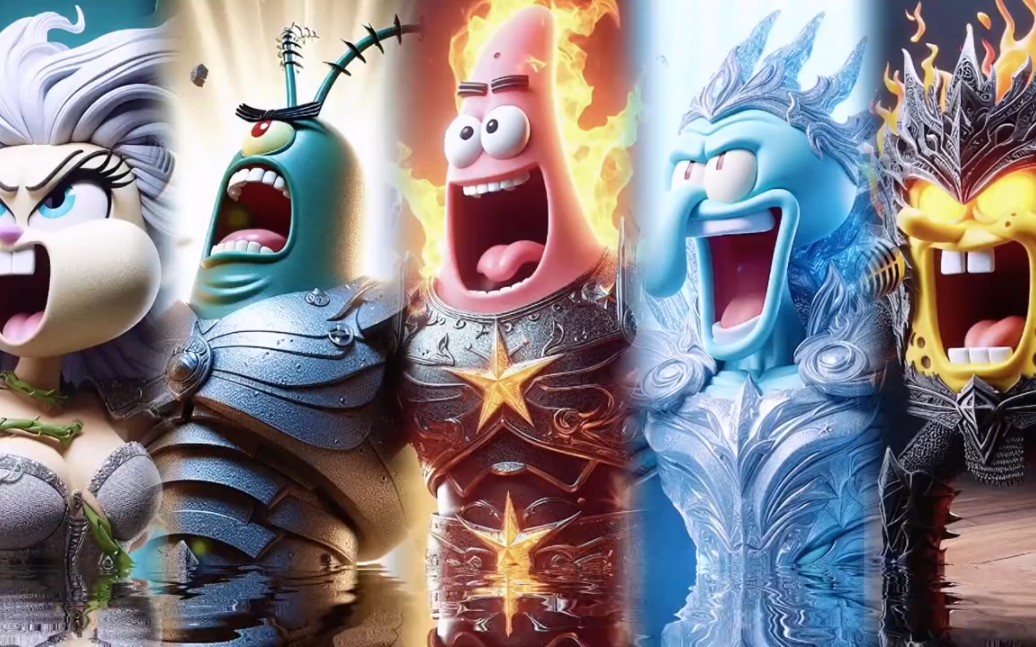 那英:"燃,太燃了"#谁来救救那英 #thephoenix #海绵宝宝 #翻唱