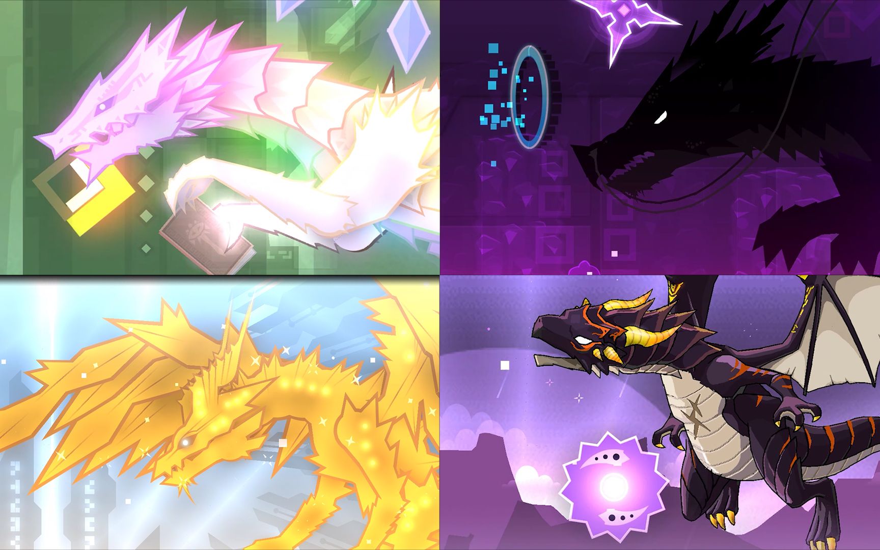 【几何冲刺】龙控纯享23分钟