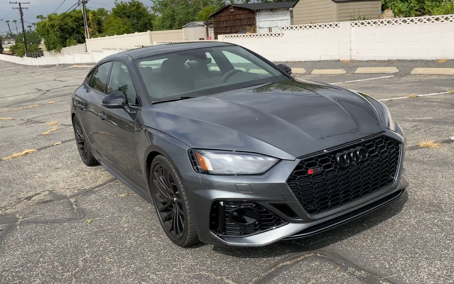 奥迪最美五门轿跑 2021奥迪rs5 sportback launch edition 第一视角