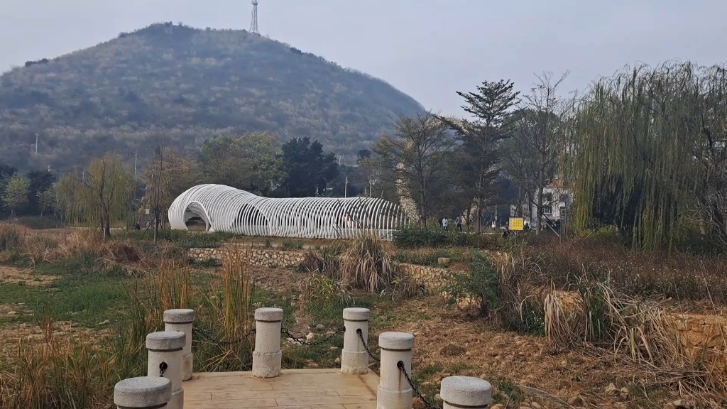 廣西壯族自治區鹿嗚湖公園跑步打卡地