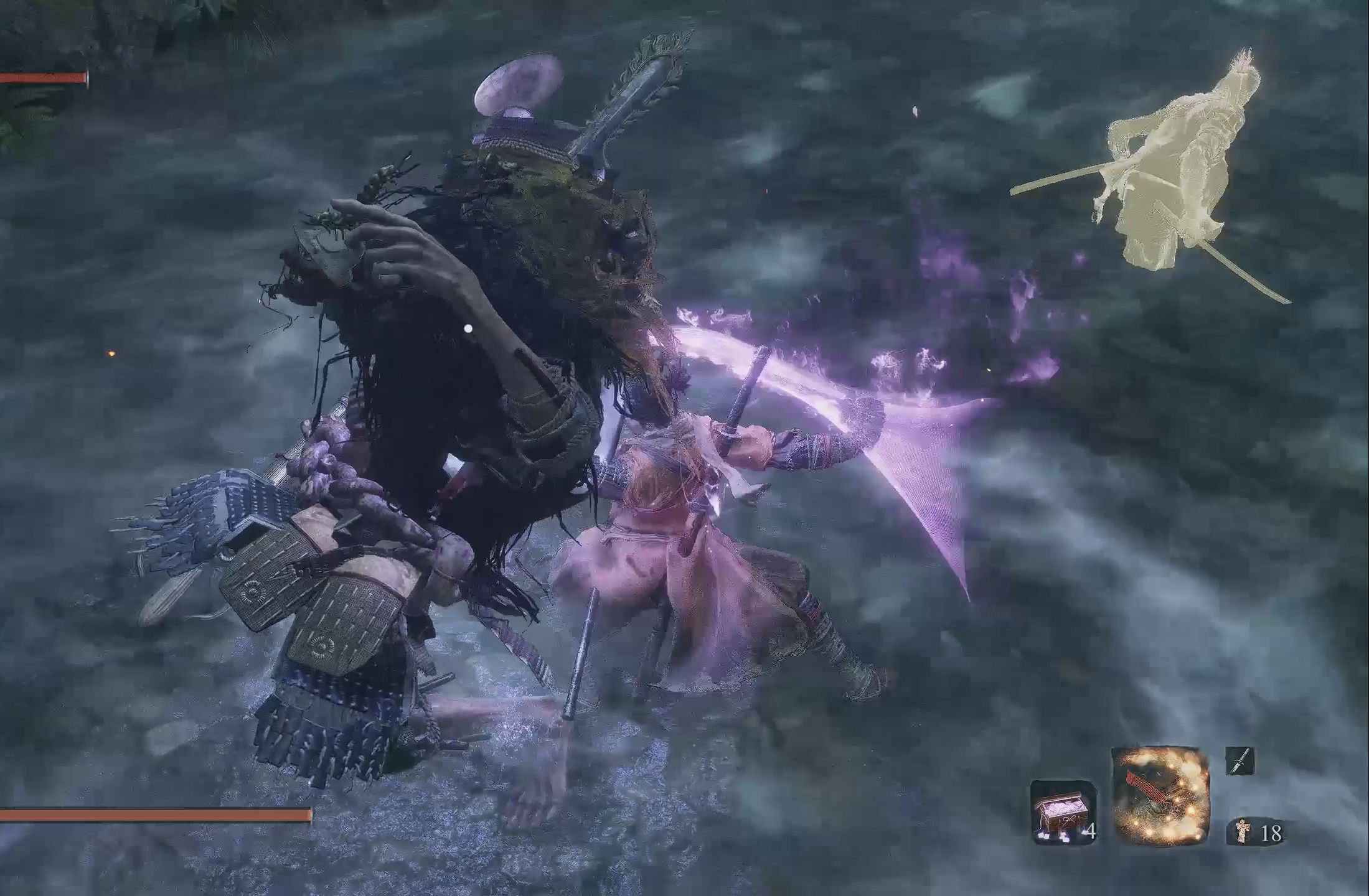 萌新只狼日记-七面武士(源之宫