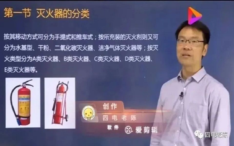 黄明峰:灭火器的分类哔哩哔哩bilibili