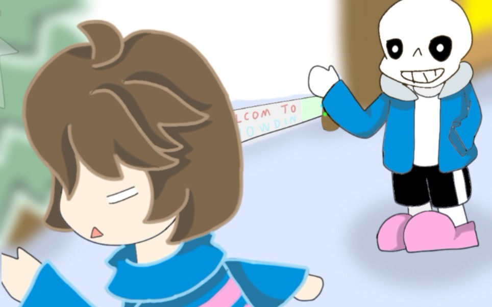 【ut小动画】欢迎来到雪镇!
