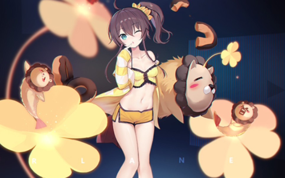 夏哥的睡衣虾才是重点吧祭的居家日hololive联动夏色祭皮肤