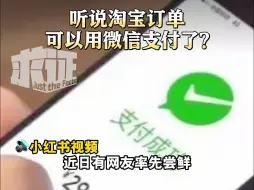 Download Video: 淘宝订单可以用微信支付了？淘宝腾讯这样回应