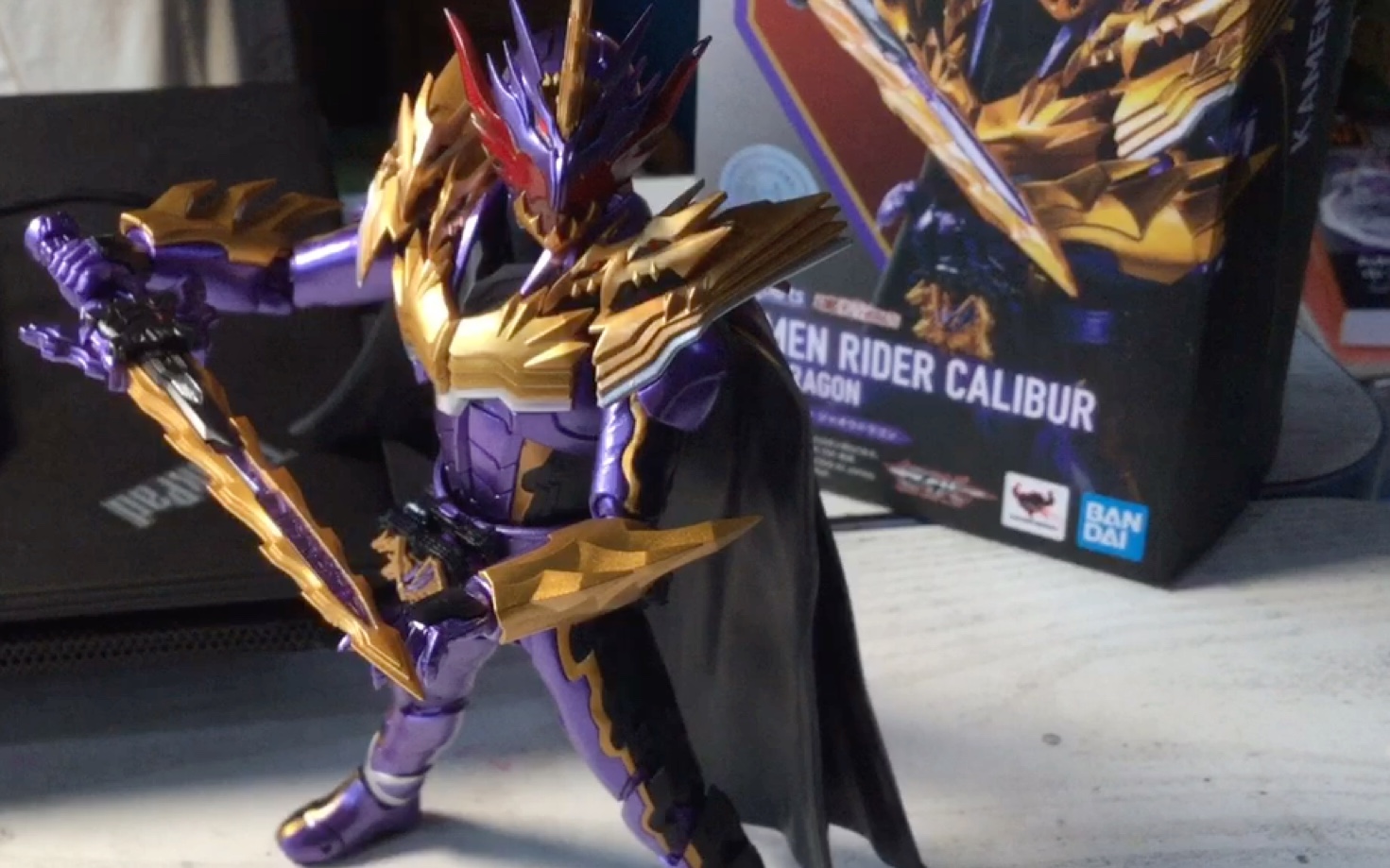 年度最佳shf?【模玩分享】假面骑士caliber邪王之龙shf简单评测