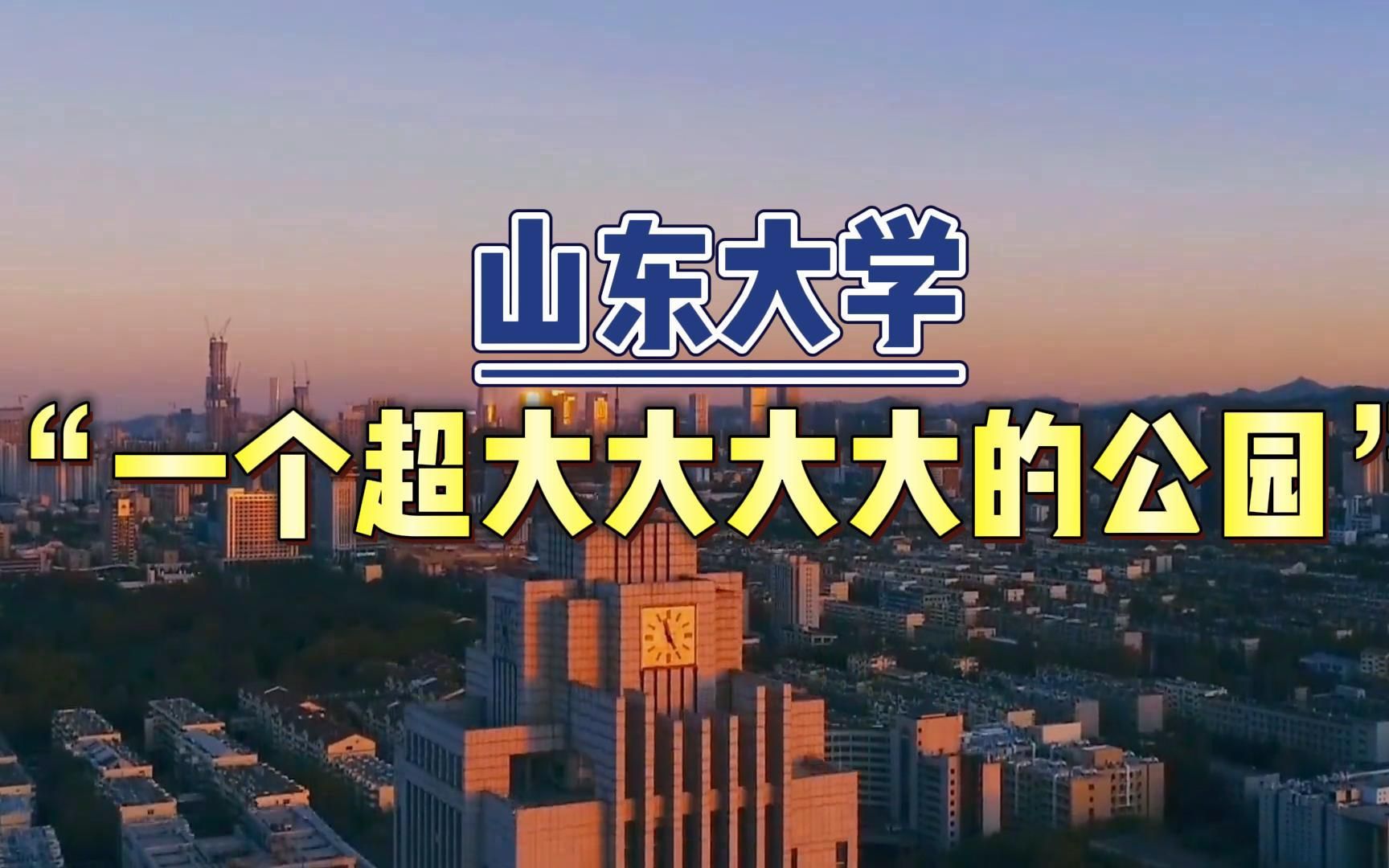 山东大学,"山东人不上的大学"?坐拥"亚洲第二大的食堂"到底长什么样?哔哩哔哩bilibili