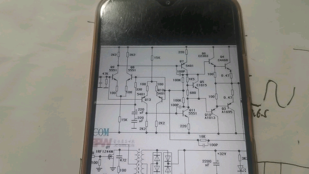 [图]功放电路图讲解，零基础学习功放，学习技术视频教学。