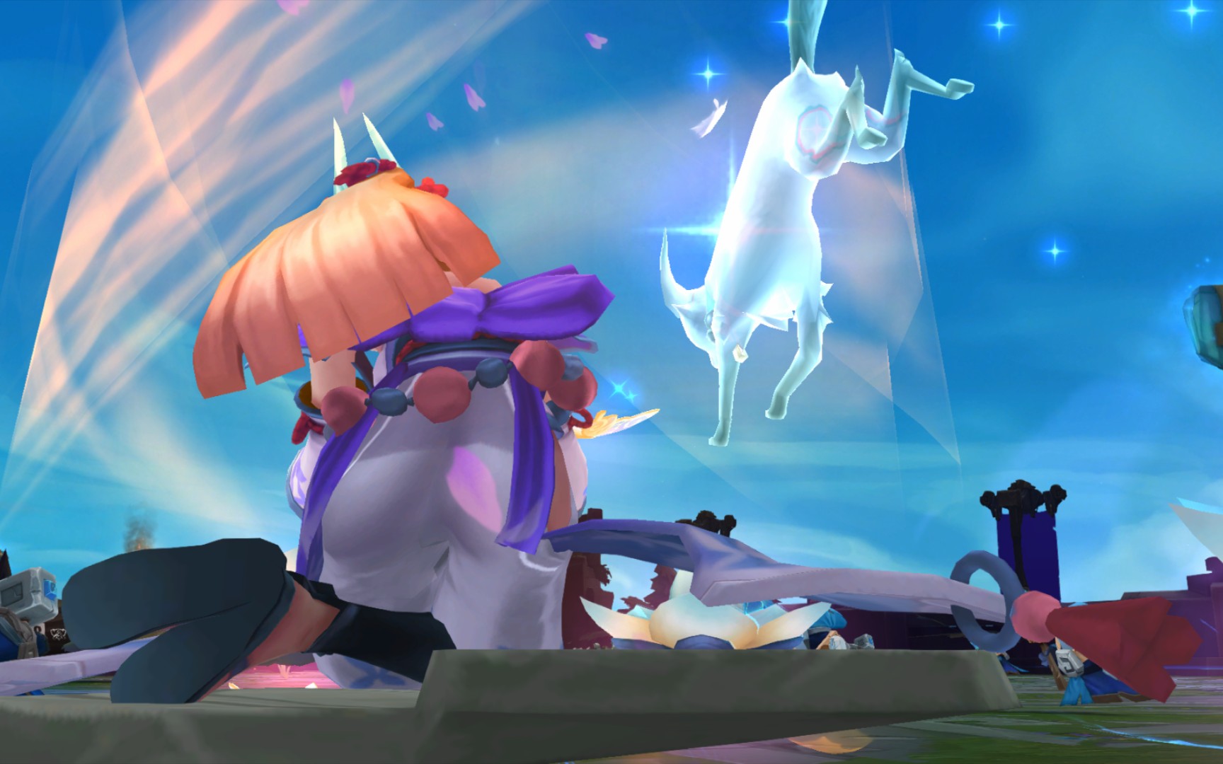 球女新皮肤屁股也太大了吧!灵魂莲华 辛德拉3d炫彩展示