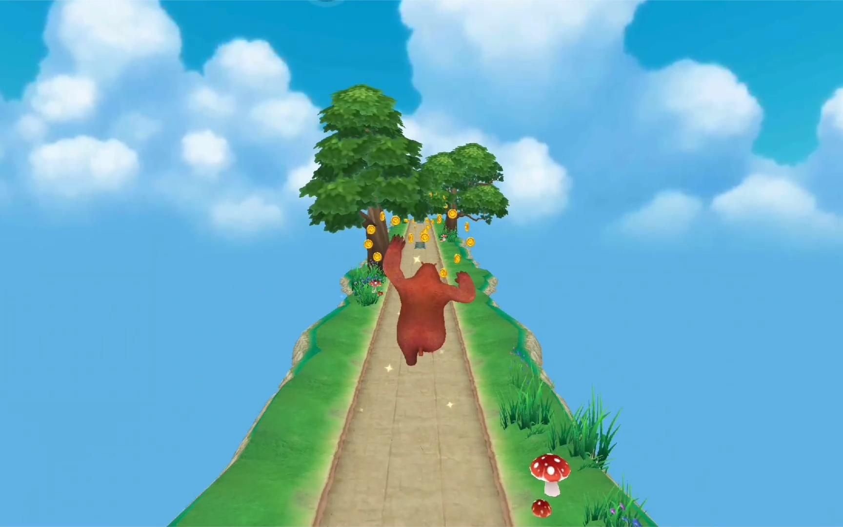 菜鸟玩跑酷:熊出没之熊大快跑,光头强来啦