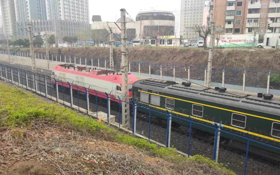 k7512 白河→大连 韶山九改进型 0202沈局沈段牵引