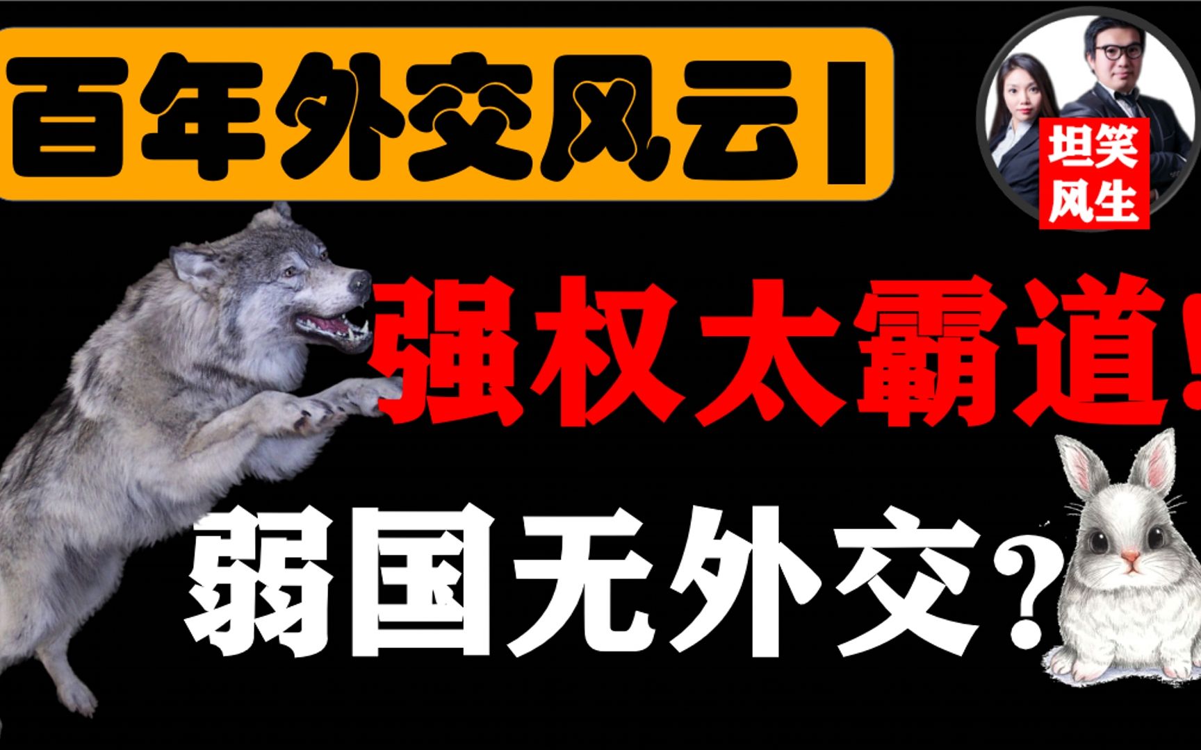 “弱国无外交”?还是“强权太霸道”?揭秘百年外交的“软与硬”哔哩哔哩bilibili