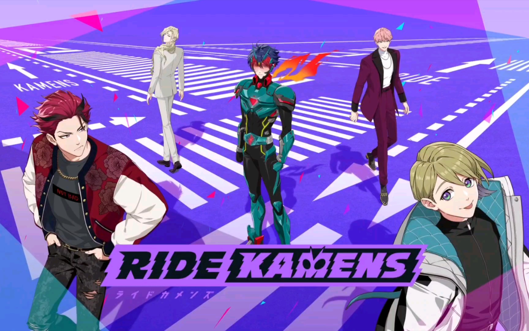 假面骑士"原创新作app『ride kamens』启动!高桥悠也&武部&内海纮子