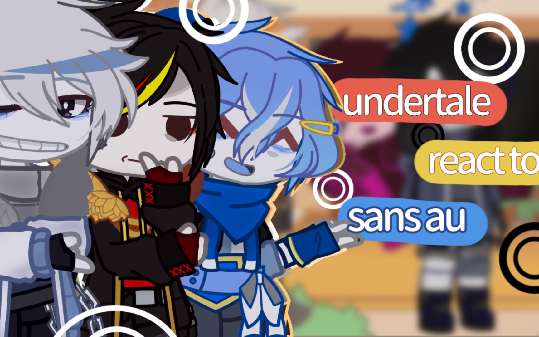 [图]【gacha club/ut】Undertale react to sans aus