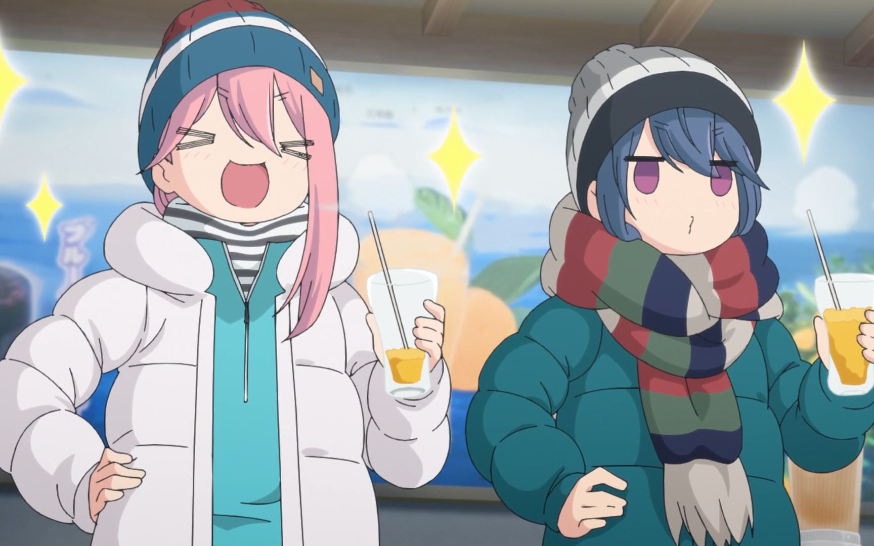 摇曳露营我们俩的19秒甜蜜挑战