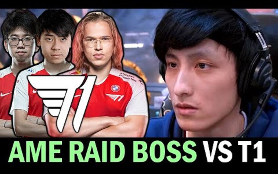 [Dota2] Ame 竟然用这英雄打大哥?对阵Topson,Ana,Rodjer 和kuku!哔哩哔哩bilibili刀塔2