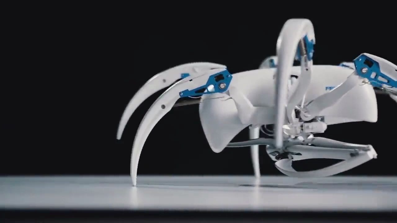 这款仿生蜘蛛能跑能转能翻滚,就是不能吐丝,还能叫蜘蛛吗?