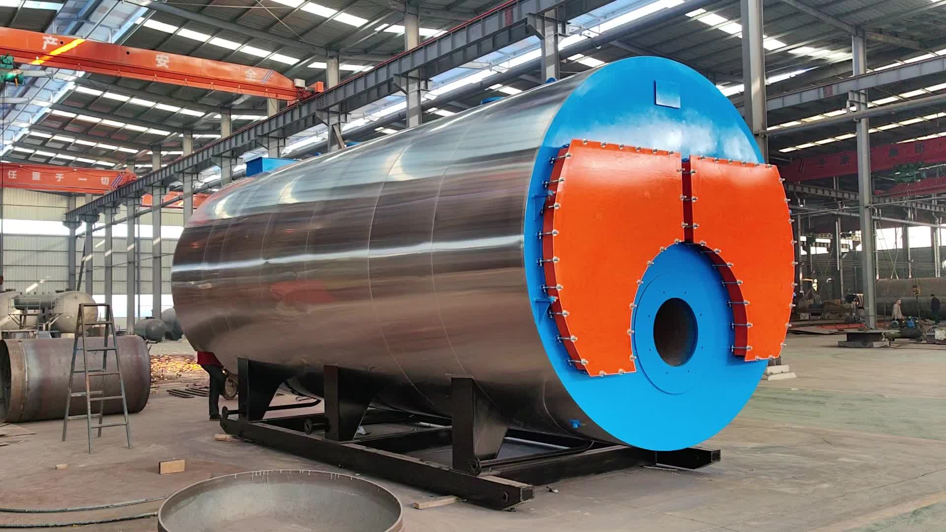 cwns10.5-85/60-yq型15吨燃气热水锅炉 常压热水锅炉 供暖锅炉