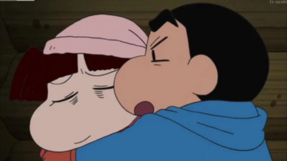 小新和小爱这一对cp真让人羡慕