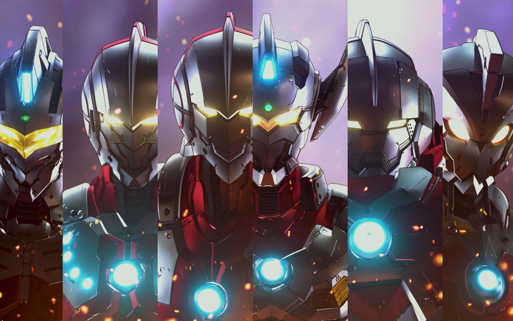 没有男人能抵挡机甲和奥特曼结合在一起的魅力!