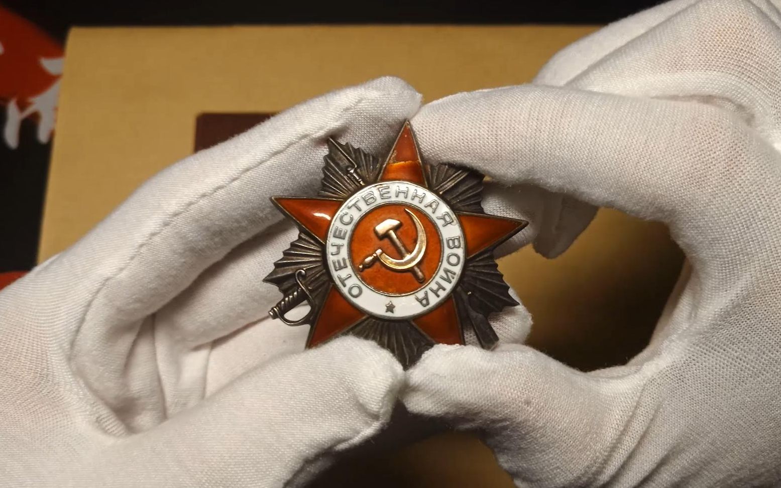 苏联二战侦察兵的二级卫国战争勋章_哔哩哔哩_bilibili