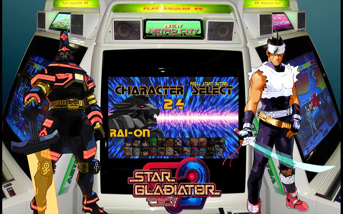 星际格斗2隐藏人物黑虎通关视频