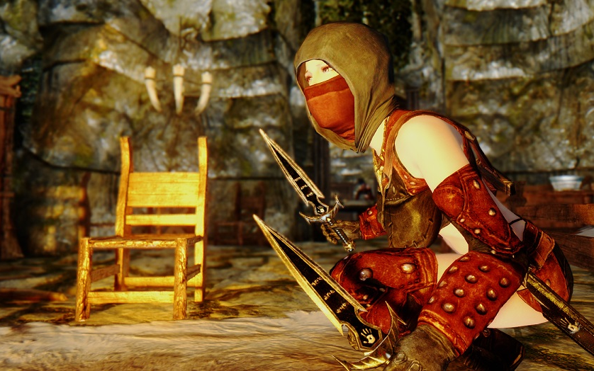 【上古卷轴5/传奇版】 黑暗兄弟会任务流程演示02 永不哀恸 (帮助暮蕊