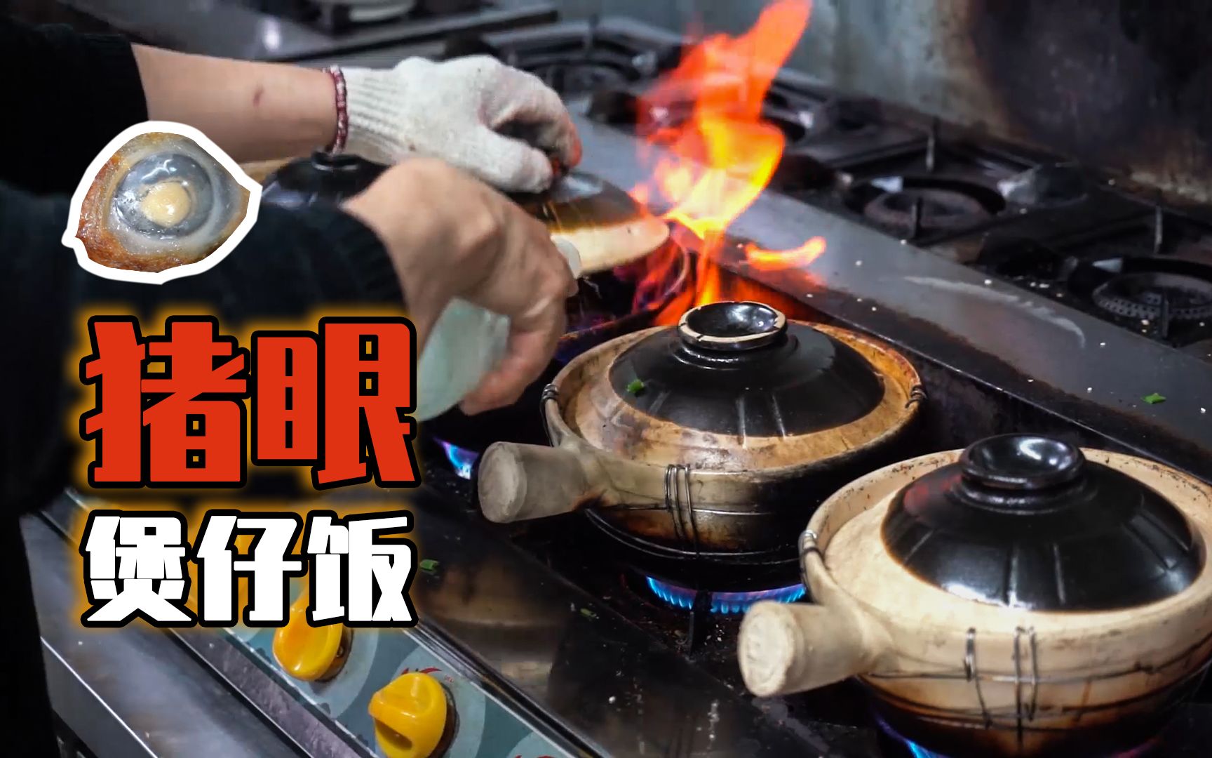 顺德“惊现”猪眼煲仔饭，65一份，一口爆汁！网友：射到我了！_哔哩哔哩_bilibili