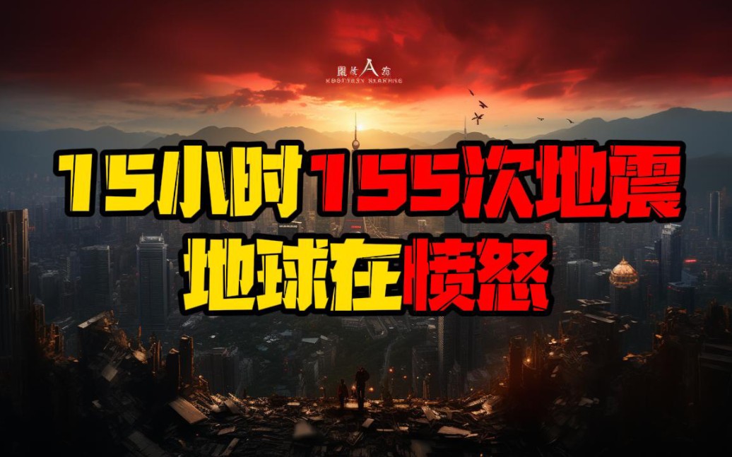 魔幻:15小时155次地震,地球在愤怒