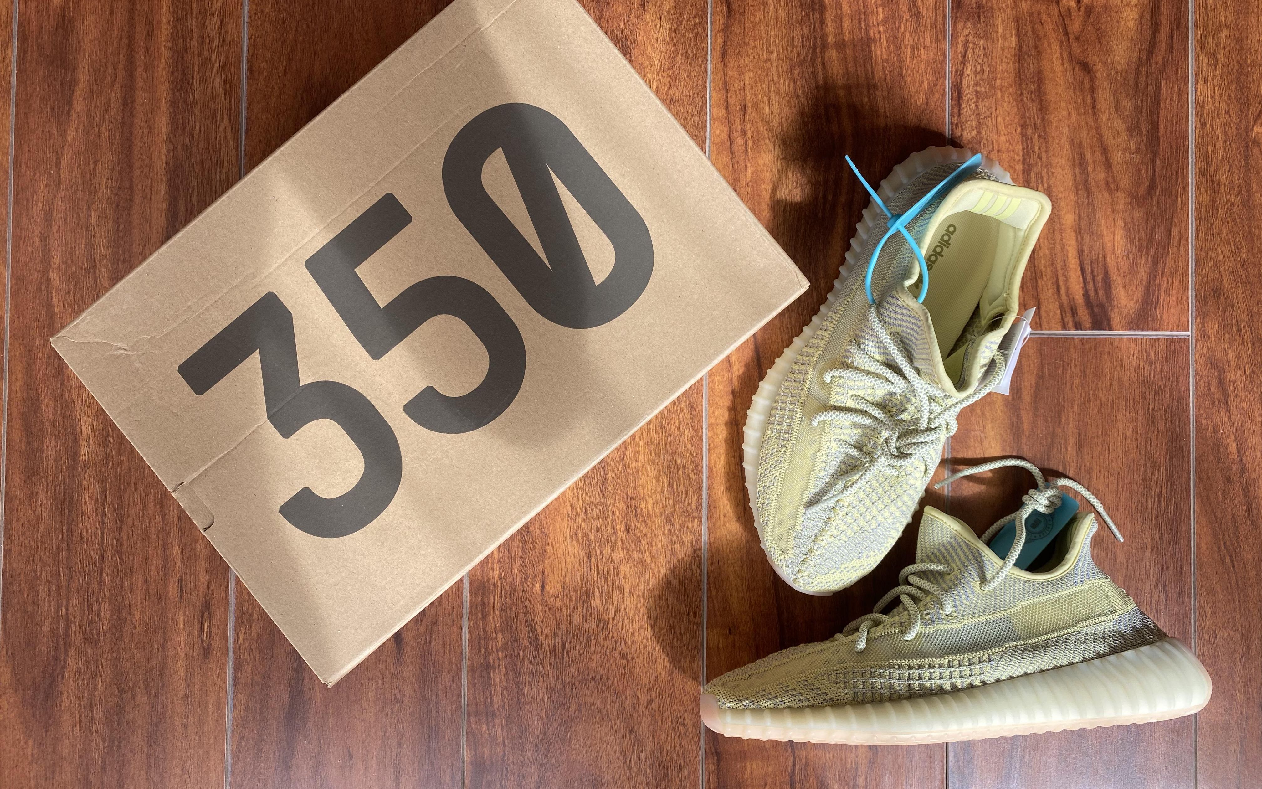 adidas yeezy 350 v2 antlia 脏黄 欧洲限定 清新气质尽显 黄油与芝麻