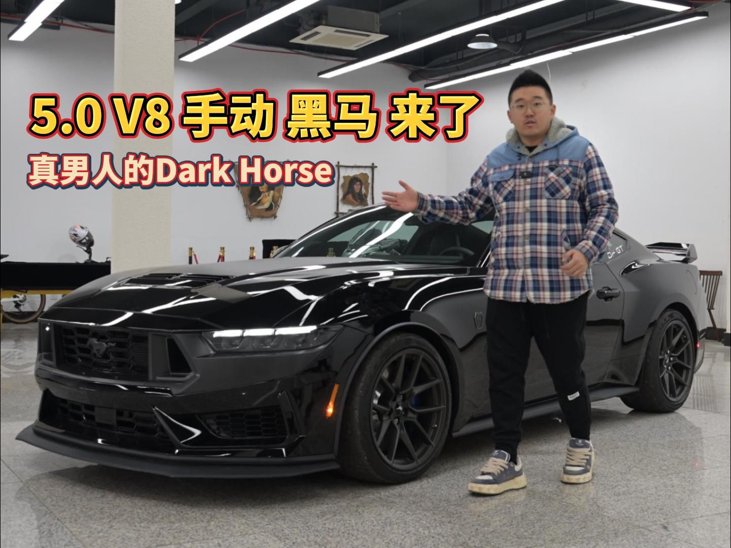 [图]5.0 V8手动黑马DarkHorse来了！