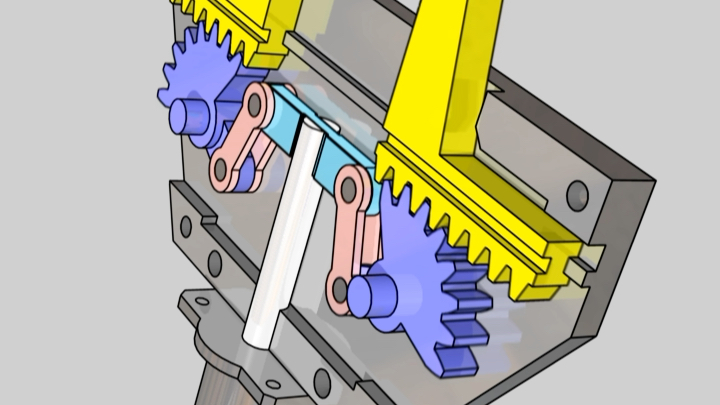 【机械动画】机械爪动画(四)哔哩哔哩bilibili