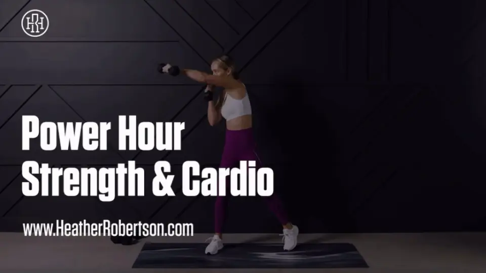 Heather robertson abs online and cardio