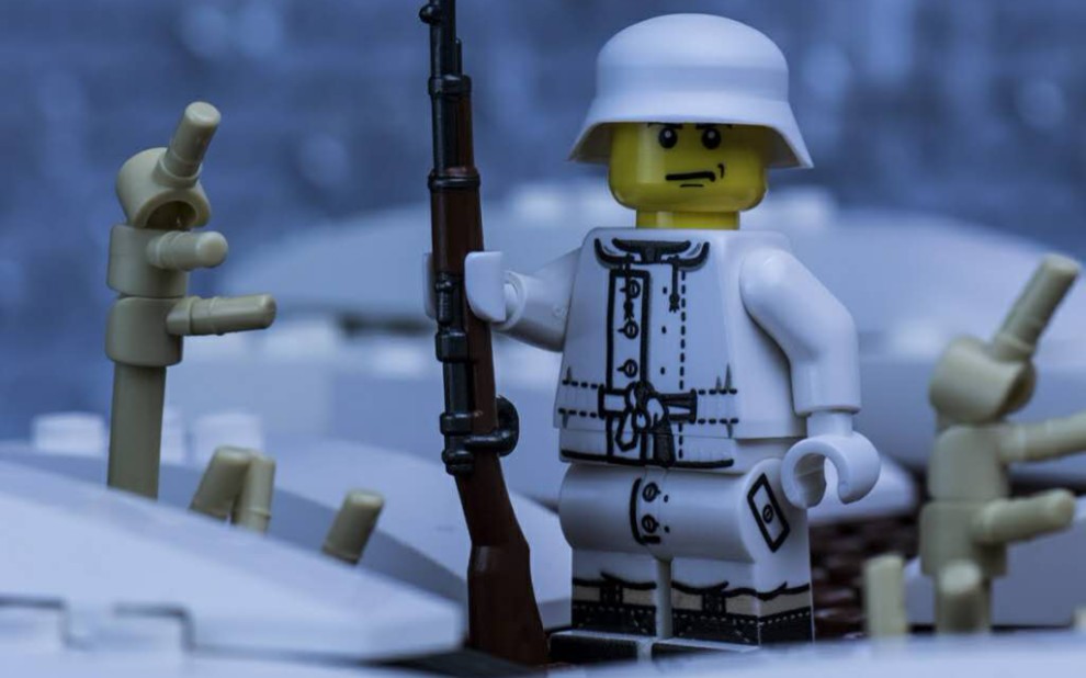 乐高第三方brickmania2016年绝版冬季德军初代_哔哩哔哩_bilibili